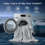 Temperature Regulating Comforter (Light Gray / Ultimate Queen (90"x90"))