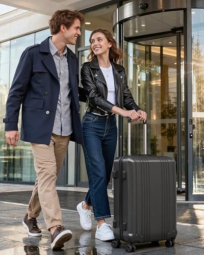PC+ABS Hardshell Luggage (orange / 24 inch)