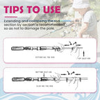 Kids Fishing Pole (Metallic Pink)