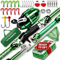 Kids Fishing Pole (Green (Essential Set) / 5ft)