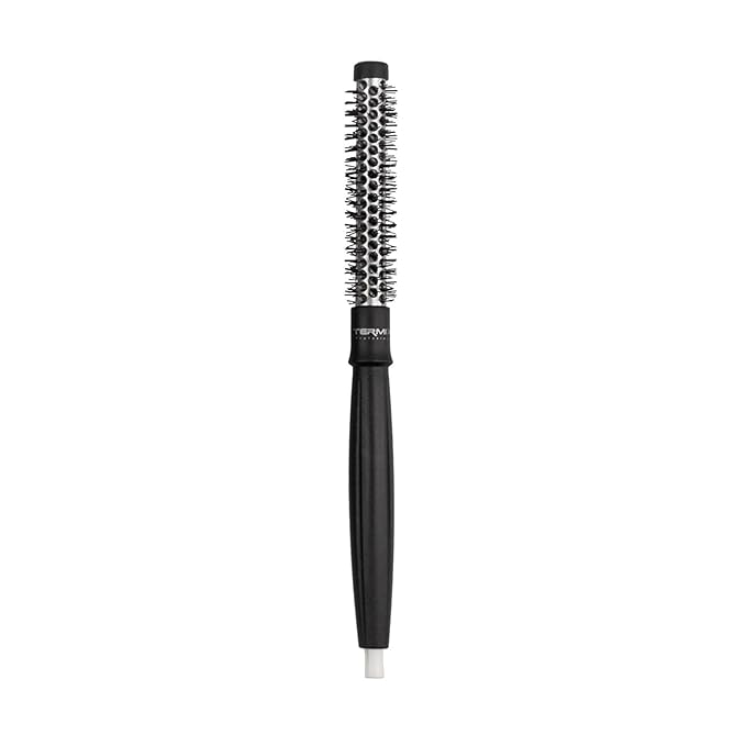 Termix Profesional Hairbrush Ø 12 mm- Aluminum Thermal Hairbrush with Nylon bristles, Ideal for All Types of Hairstyles