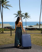 Luggage Lightweight and Durable Hardshell (Navy Blue2.0 / L(28in))