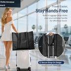 54in Interview Suit Bag and Travel Dress Bag for Formal Wear 2 Pack (54inch garment bag 2 pack)