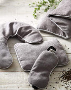 Hot & Cold Therapy Spa Collection Chenille Neck Wrap (Gray)