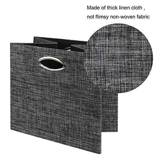 Storage Cubes (12×12×12/4pcs / Charcoal Gray)