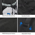 2PK 150L Laundry Bag Backpack (150L - 2PK / Black)