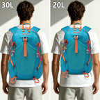 Small Hiking Backpack (Lake Blue / 20L)