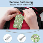 Cute Cartoon Frog Luggage Tags for Suitcases (Cute Cartoon Frog)