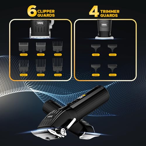 Professional Hair Clippers for Men Beard Trimmers Kit Zero Gapped Haircut Grooming Shaver Gift for Men Women Barber Kids