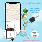 Keychain Case Compatible with Apple AirTag (Cinna Moroll Clouds)