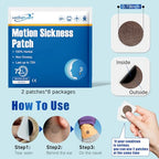 80ct Motion Sickness Patches