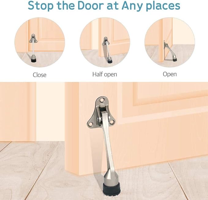 Door Stopper, Kick Down Door Stops - Image 4