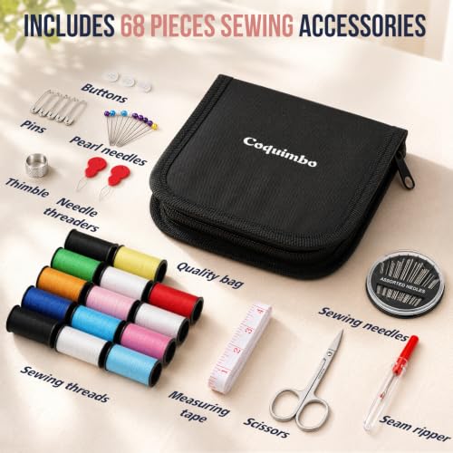 Sewing Kit Mini Travel (Black / S)