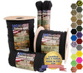 550 Paracord 100% Nylon (Black / 50 Ft.)