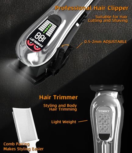 Hair Clippers for Men (Silver)