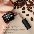 Beetles Brown Gel Nail Polish (I - Creme Brown | Gray Brown)