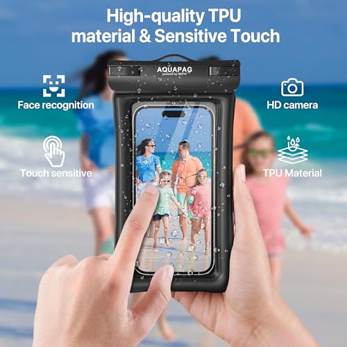 IP68 Waterproof Phone Pouch (Assorted Colors 4 pack)