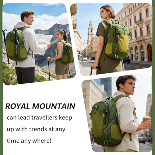 20L Hiking Backpack With Rain (Green 2.0 / 20L)