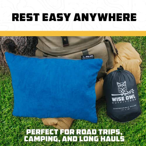 Camping Pillow (Blue / Medium)