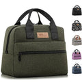 Insulated Lunch Bag for Women Men (Green)