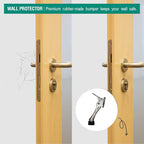 One Touch Kickdown Door Stopper, Door Holder, Heavy Duty Door Stops, Bottom of - Image 5