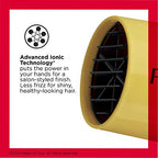 Compact Ionic Travel Hair Dryer (Yellow)