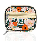 Weekly Travel Pill Organizer Cute Pill Case with 7 Day Pill Box (1 Case + 1 Box / A. Bloom 01)