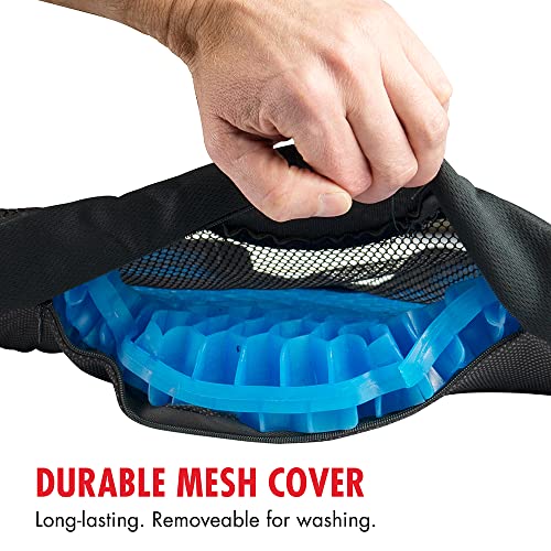 IN9115 Comfy Gel Coccyx Cushion Gel Seat Cushion (Wedge)