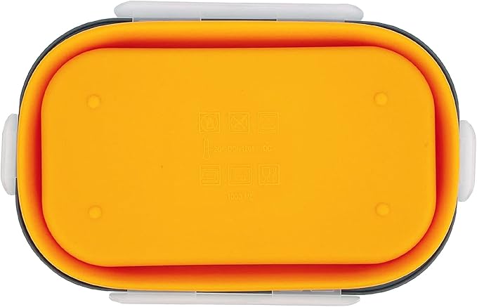 Silicone Lunch Container Bento Box, Collapsible Food Storage Containers - Image 6