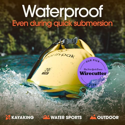 40L Waterproof Dry Bag Backpack (40L / Yellow)