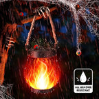 2 Pack Solar Outdoor Lanterns (Red - 2Packs)