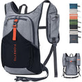 20L Hiking Backpack for Men Women Lightweight Foldable Small Daypack for Travel Camping Outdoor (Grey and Black / 20l)
