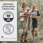 Ring Sling Carrier for Baby (Stone)
