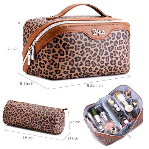 Travel Makeup Bag for Women (02-A-Brown)