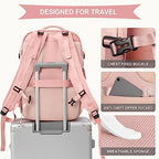 Large Travel Backpack For Women Men (45l / Pink)