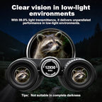 12x50 High Powered Binoculars for Adults (Black)