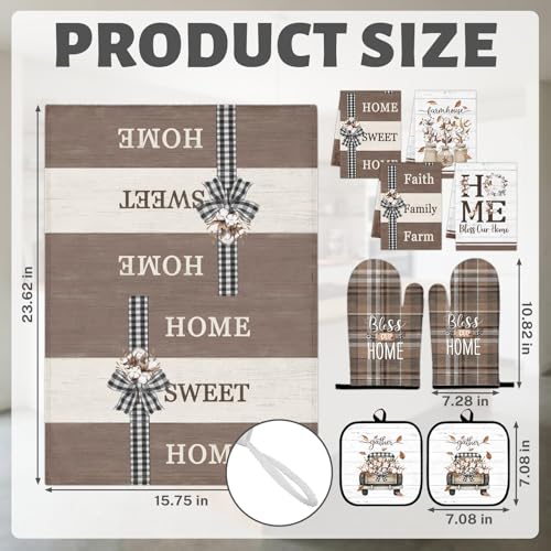 Sweet Home Kitchen Decor Set (Farmhouse Sweet Home)