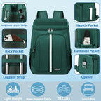 Cooler Backpack for Women Men (Green)