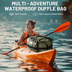 Large Waterproof Duffel Bag (Army Green / 60L)