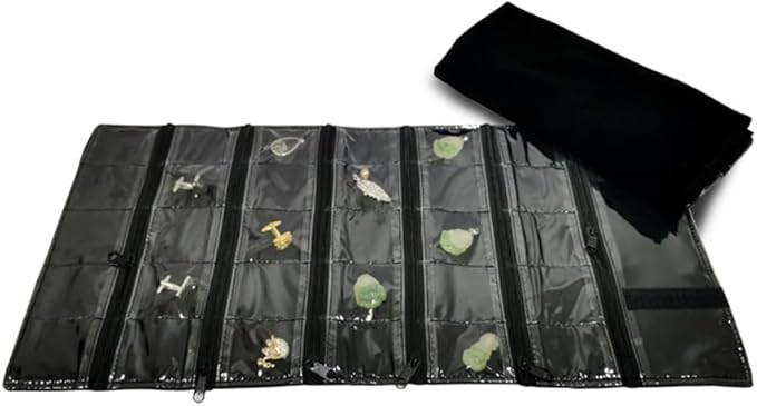 Travel Jewelry Roll Bag Portable Organizer Pouch - Image 3