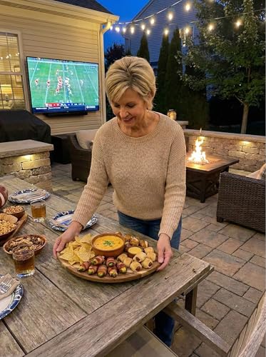 American Football Charcuterie Board 16X9.5 Inch (16"L x 9.5"W)