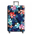 Travel Luggage Cover Suitcase Cover Protector Skins 18 (Flower / XL (for 29--32 inch luggage))