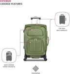 SwissGear Sion Softside Expandable Luggage, Carry-On 21-Inch - Image 3