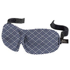 40 Blinks No Pressure Eye Mask for Travel & Sleep (Blue Atlas / 1 Count (Pack of 1))