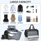 Garment Bags for Travel (Pure Black)