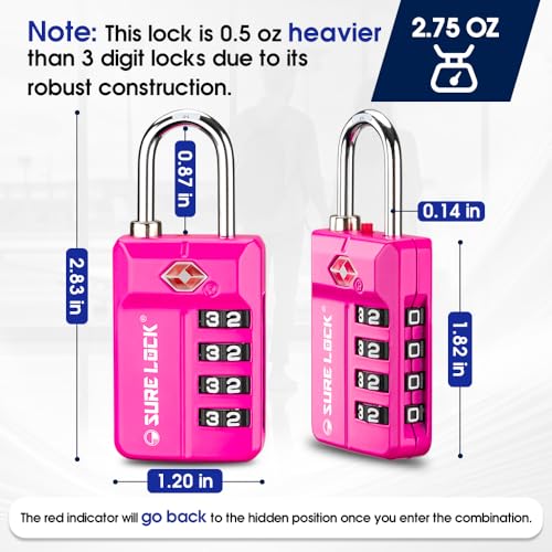 TSA Approved 4 (Pink)