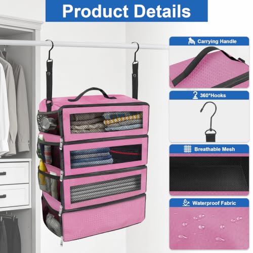 Suitcase Organizer (Medium / Pink-M)