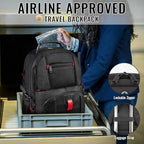 Large Laptop Backpack for Men (15.6 Inch / Black)