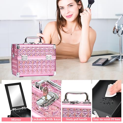Makeup Case Organizer (Pink)