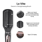 Le Vite Straightening Brush (Black)